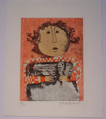 GRACIELA RODO BOULANGER - Vintage Original Etching -Signed/Numbered - Very Nice • $390