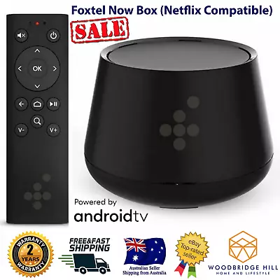 $51.28 • Buy Foxtel Now Box Built-in Chromecast Ultra 4k Fta Tv Tuner Android Apps Usb Remote