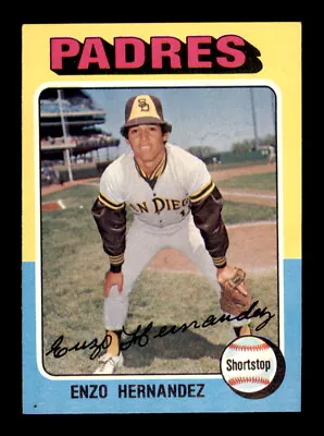 1975 Topps #84 Enzo Hernandez • $1