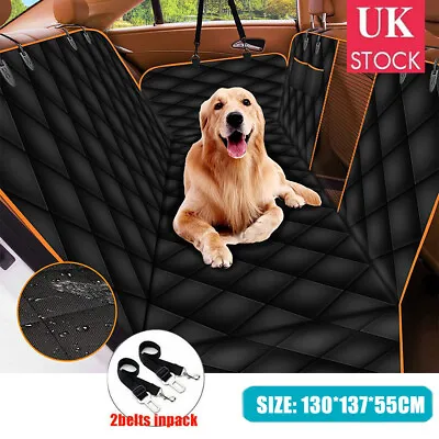 £9.49 • Buy Car Rear Back Seat Cover Pet Dog Cat Cover Auto Protector Waterproof Hammock Mat