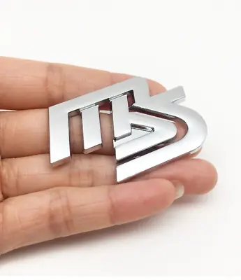 For Mazda MS Mazdaspeed Car Rear Sticker Trunk Emblem Boot Letters Silver Chrome • $29.99