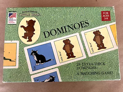 Vintage Maurice Sendak's Little Bear Dominoes 1999~Extra Thick Cardboard Pieces • $25.73