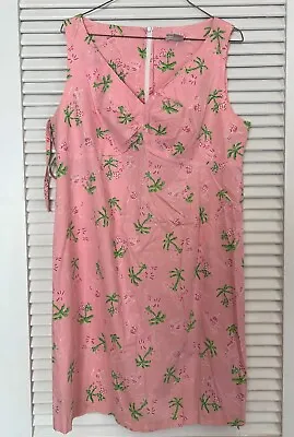 Mimi Maternity Dress Womens Size Large Pink Barbie • $15.95