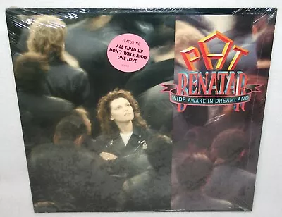 PAT BENATAR Wide Awake In Dreamland LP Sealed New 1988 Chrysalis Hype Sticker • $14.99