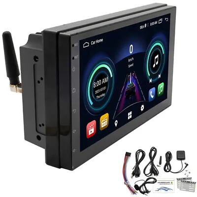 7in Car Radio Bluetooth Stereo MP5 Player GPS Navigation WiFi FM SWC Mirror Link • $97.96