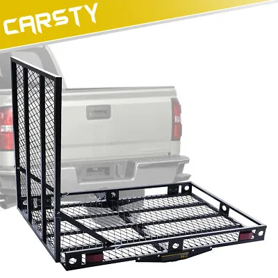 CARSTY Trailer Hitch Wheelchair Scooter Mobility Carrier Medical Ramp 500 Lb • $239.99