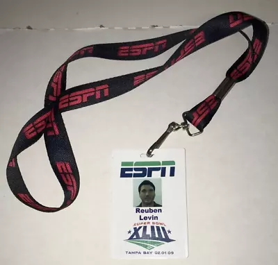 2009 Super Bowl XLIII Media Press Pass Ticket Stub Steelers Cardinals Tampa Bay • $75.74