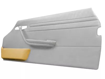 2 Pcs Pair Door Pocket Set Card Pocket For Mercedes R107 W107 SL Beige • $170.91