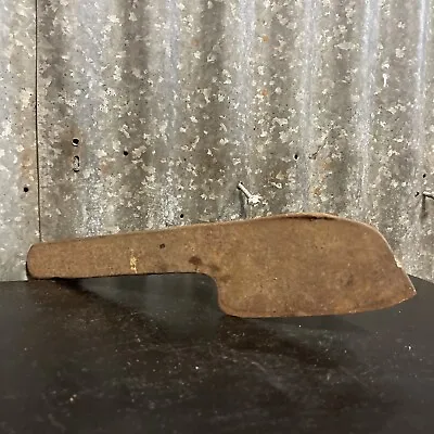 Rare Antique Vintage Hand Forged Hog Splitter Meat Cleaver Knife • $109