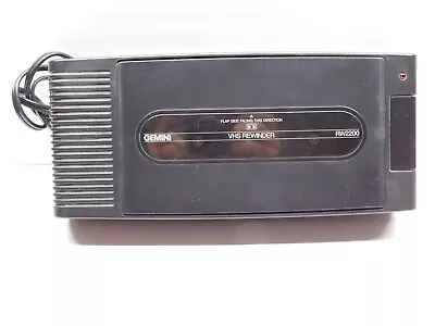 Vintage Gemini RW2200 Video Cassette Rewinder VHS Tested Working • $12.99