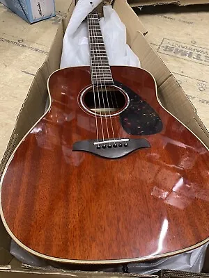 Yamaha FG850 Dreadnought 6-String Acoustic Guitar - Natural • $415