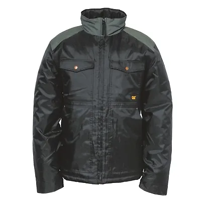 Caterpillar Men's Harvest Jacket Black Wire Management & Music Port • £67.99