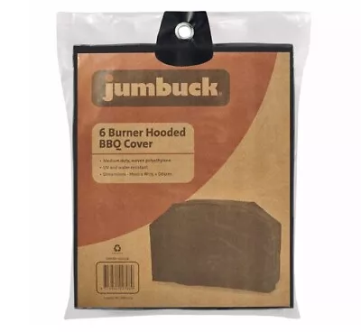 Jumbuck 6 Burner Hooded BBQ Cover • $78