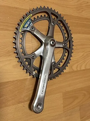 Vintage 1985 Shimano 600 FC-6207 Double Crankset 52-42T 172.5 Biopace RIGHT ONLY • $39.99