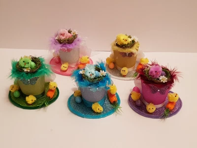 £13.99 • Buy Mad Hatter Alice In Wonderland - Easter Glitter Mini Top Hat Easter Parade Party