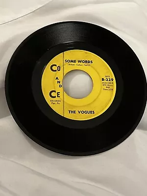The Vogues - You're The One & Some Words - 45 RPM-7  - Vinyl Co & Ce Records • $3