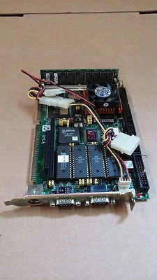 $148.86 • Buy Advantech PCA-6144S Rev B1 ISA Half-Size CPU Card SBC Single Board Computer