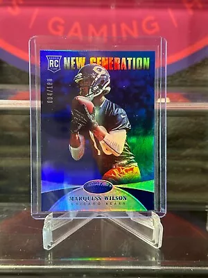 2013 Panini Certified  New Generation  Mirror Blue /100 Marques Wilson (RC) • $3.99
