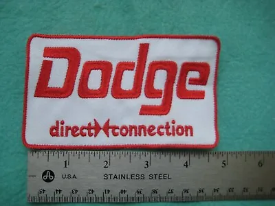 Dodge  Direct Connection  Speed Equipment Racing Team Service Parts  Patch • $13
