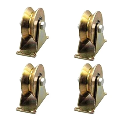 $24.97 • Buy V Groove Wheel Heavy Duty Rigid Caster For Inverted Track Sliding Gate 440 Lbs