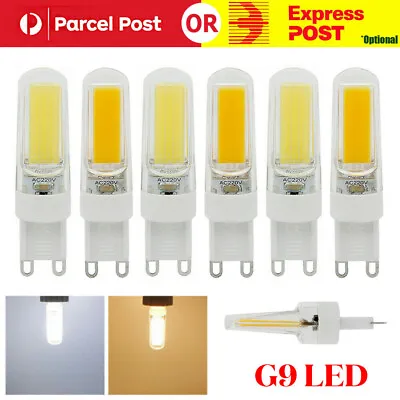 4/8PC G9 LED 10W SMD Dimmable Capsule Bulb COB Replacement Halogen Light AC 220V • $33.48