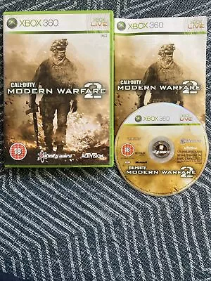 Call Of Duty: Modern Warfare 2 - Xbox 360 Game - Complete With Manual - PAL • £4.49