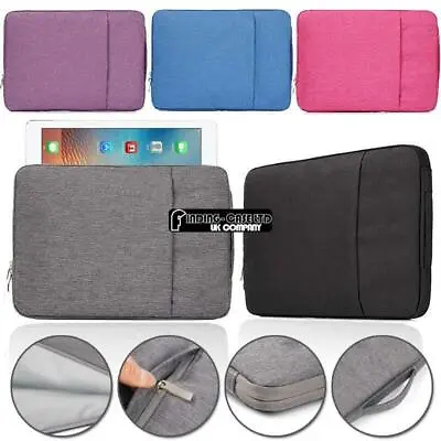 £9.98 • Buy Carry Laptop Sleeve Pouch Case Bag For Apple Ipad123456789 Air 1/2 9.7 12.9 Inch