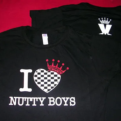 Madness - Size Ladies Large -  I Love Nutty Boys  Official T Shirt - Mint Kix79 • £9.99