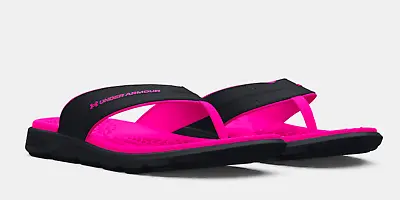 NWT Women's UA Ignite Pro Marbella Sandals Flip Flop Thong Lightweight COMFORT • $42.99