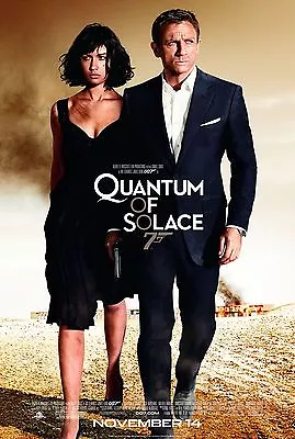 Quantum Of Solace (2008) Original Movie Poster  -  Rolled  -  Double-sided • $19.99