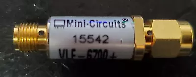 Mini Circuits VLF-6700+ Low Pass Filter DC-6700 MHz 40 DB 20 GHz New Open Box • $22