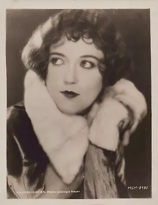 Hollywood Beauty Marion Davies Stunning Portrait Original MGM Movie Photo K52 • $35.99