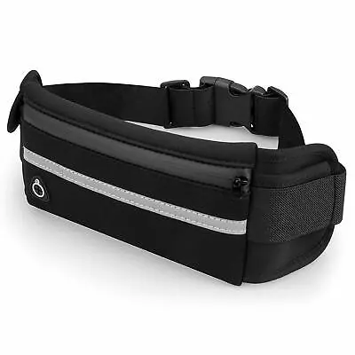 £3.55 • Buy Bum Bag Running Waist Pouch Travel Money Fanny Belt Jogging Pocket Unisex Wallet