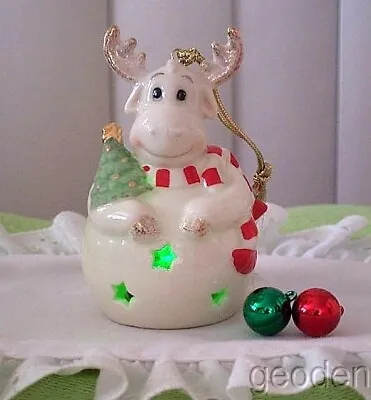 $38.99 • Buy Lenox Lighted Color Changing Lit Moose Ornament