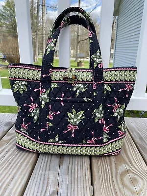 Vera Bradley Small New Hope Lily Of The Valley Tote Bag Purse  • $15.99