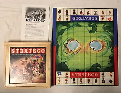 $20 • Buy Stratego Board Game Milton Bradley 40836 2002  Wooden Box Nostalgia Edition