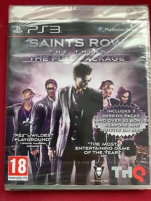 PlayStation 3: Saints Row The Third Full Package Original Release - PS3 - New • £23.99