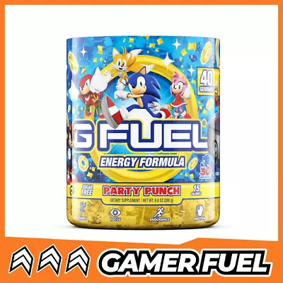 Gamma Labs G Fuel Energy Tub 40 Serves GFuel Party Punch Flavour • $64.95