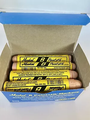 12 Markal B Paintstik's By Markal Rose Color. Crayon Graffiti .Water/Fade Proof • $10