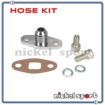 Turbo Oil Drain Return Flange Kit GREDDY TRUST TD06H TE06H TD07S 25G T67 T78 T88 • $10.97