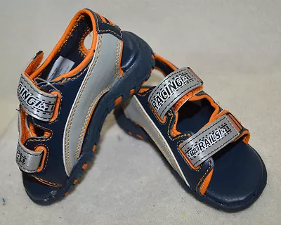 Thomas & Friend Black/Orange/Grey Toddler Boy's Sandals - Size 6 NWB • $17.99