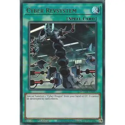£1 • Buy MAMA-EN087 Cyber Revsystem : Ultra Rare : 1st Edition YuGiOh Trading Card Game