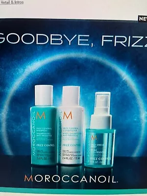 Moroccanoil Frizz Control Discovery Kit(Shampoo/Conditioner/Spray) • $33.95