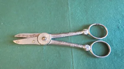 Vintage Garden Club Clauss Scissors Rose 1950's Pruning Shears Fremont USA Steel • £13.61