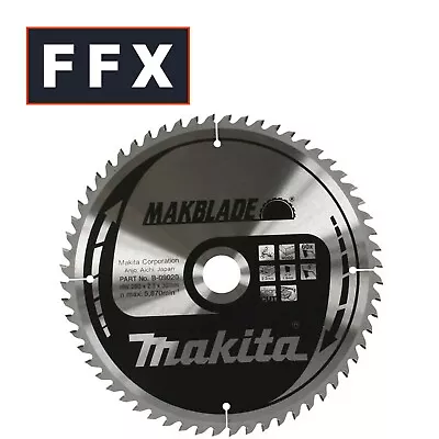 Makita B-32851 305mm X 30mm X 80T Mitre Saw Blade Fully Hardened Tensioned • £41.96