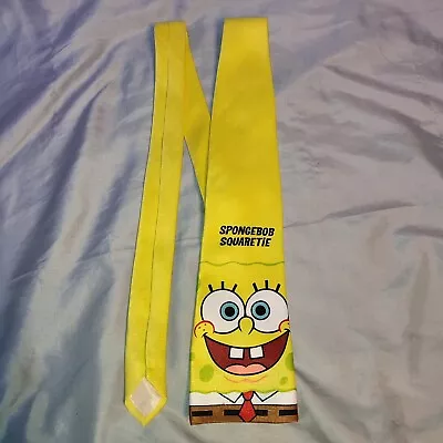 Spongebob Square Pants Squaretie Men's Neck Tie Yellow • $18.99