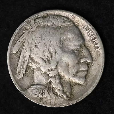 1928-D Buffalo Nickel G / VG FREE SHIPPING • $10.44