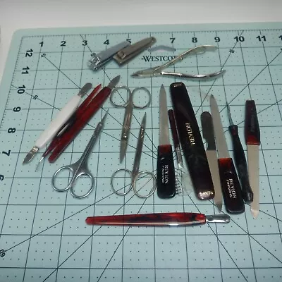 Vtg Lot Of Manicure Nail Set Kit Tools Revlon La Cross • $9.99