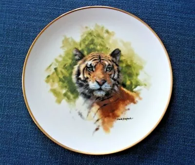 Tiger David Shepherd Wildlife Wedgwood Spink Collector Plate Very Good Condition • £12