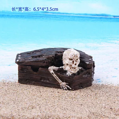 1:12 Scale Dollhouse Miniatures Halloween Decor Skeleton Ghost Coffin Skull Kits • $6.15